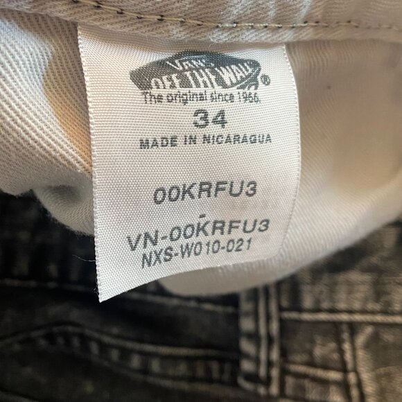 Vans Acid-Wash Denim Shorts - Size 34 - Picture 6 of 6